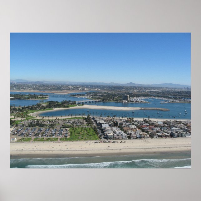 Mission Bay, California Poster (Front)