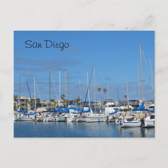 Mission Bay- San Diego Postcard (Front)