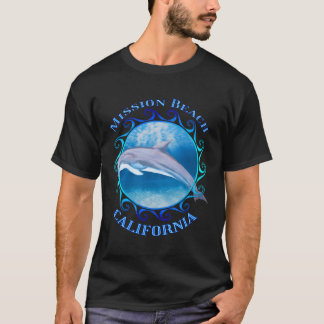 Mission Beach California Vacation Dolphin T-Shirt