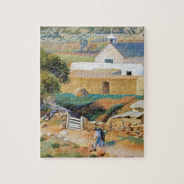 Mission Church Jigsaw Puzzle (Vertical)