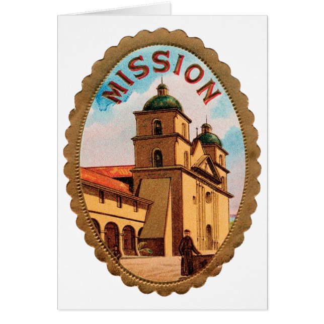 Mission Cigar Label (Front)