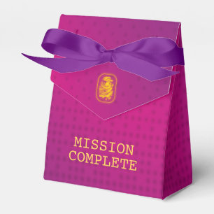 MISSION COMPLETE Spy Party Favour Box