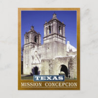 Mission Concepcion in San Antonio, Texas