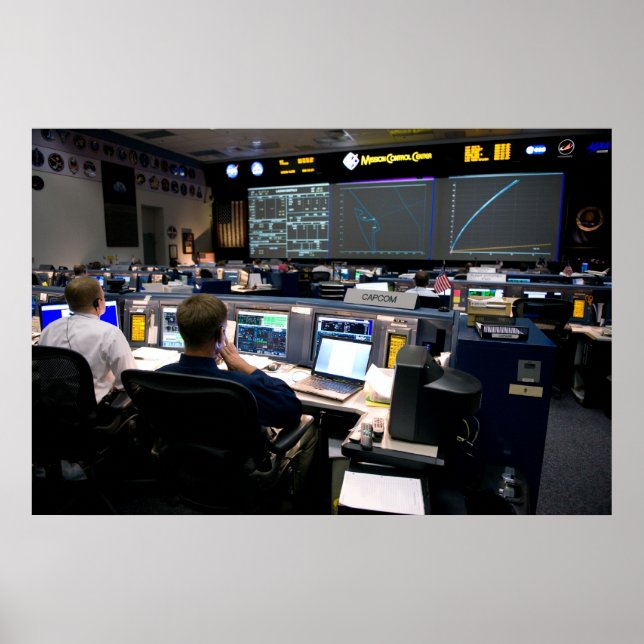 Mission Control Centre Poster (Front)