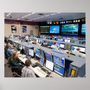Mission Control Centre Poster