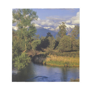 Mission Creek runs through the National Bison Notepad