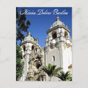 Mission Dolores Basilica, San Francisco, CA Postcard