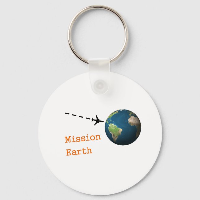 mission earth key ring (Front)