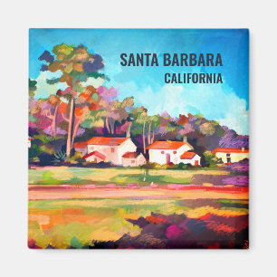 Mission Historical Park Santa Barbara CA Magnet