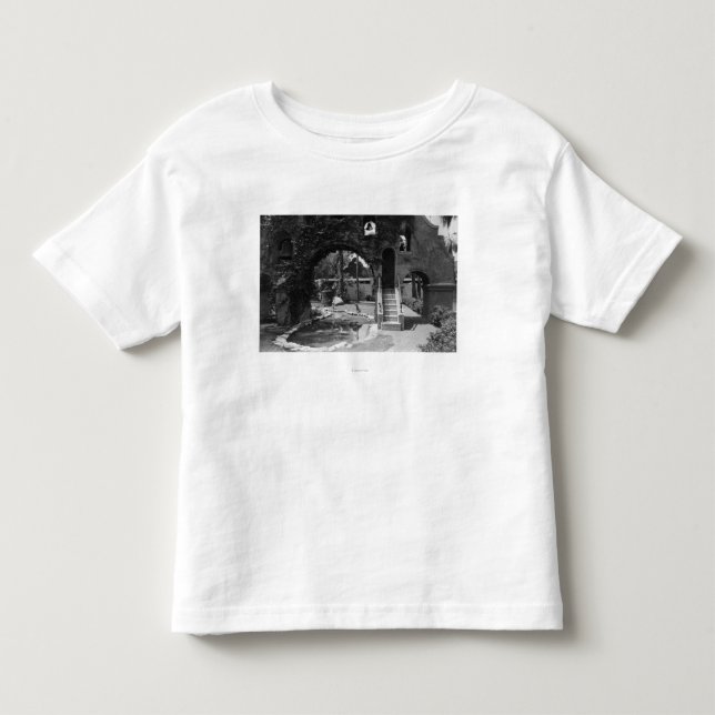 Mission Inn Courtyard of Riverside, CA Photograp Toddler T-Shirt (Front)