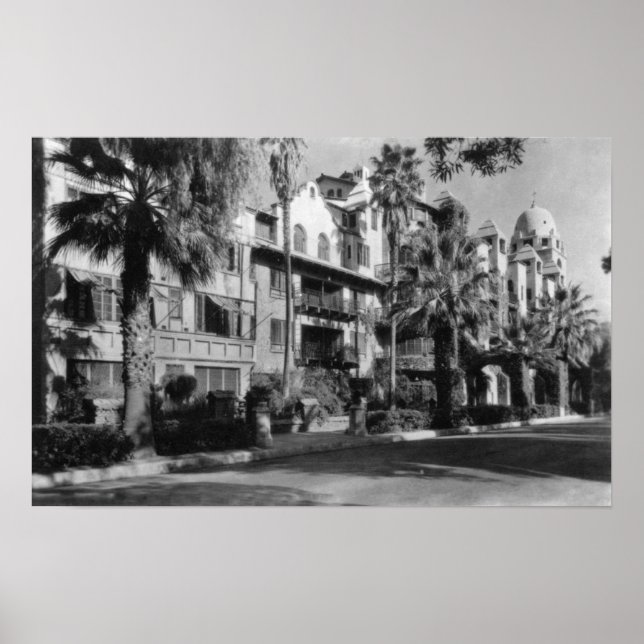 Mission Inn Exterior of Riverside, CA Photograph Poster (Front)