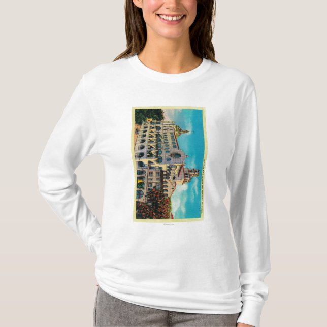 Mission Inn, Rotunda WingRiverside, CA T-Shirt (Front)