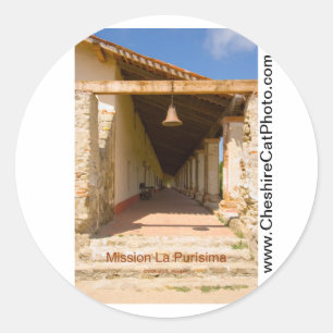 Mission La Purísima California Products Classic Round Sticker