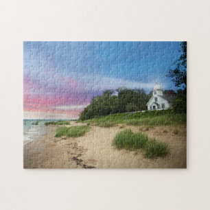 Mission Point Lighthouse Jigsaw Puzzle