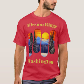 Mission Ridge ski Washington 4 T-Shirt