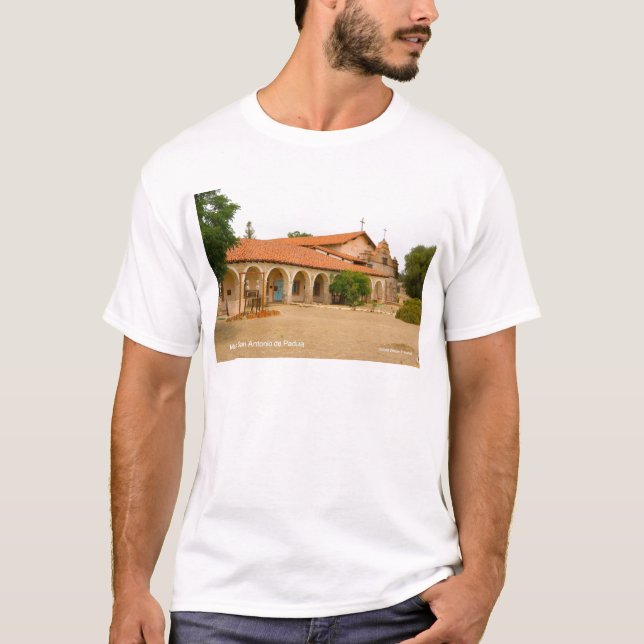 Mission San Antonio de Padua California Products T-Shirt (Front)