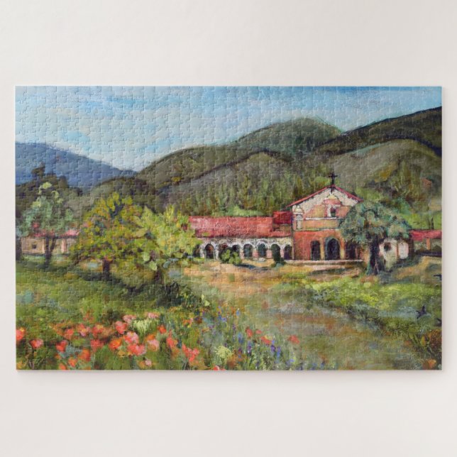 Mission San Antonio de Padua Puzzle (Horizontal)