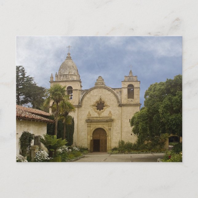 Mission San Carlos Borromeo de Carmelo Postcard (Front)