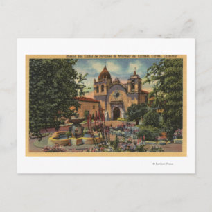 Mission San Carlos de Borromeo de Monterey Postcard