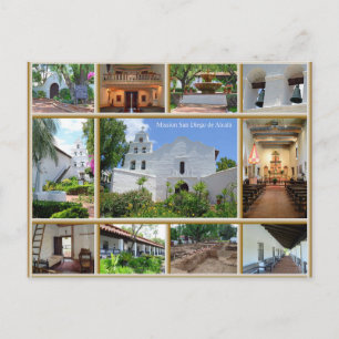 Mission San Diego Postcard