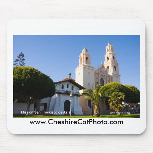 Mission San Francisco de Asís California Products Mouse Mat (Front)