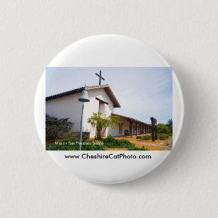 Mission San Francisco de Solano CA Products 6 Cm Round Badge