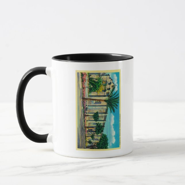 Mission San GabrielSan Garbriel, CA Mug (Left)