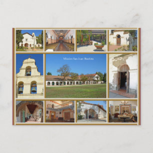 Mission San Juan Bautista Postcard