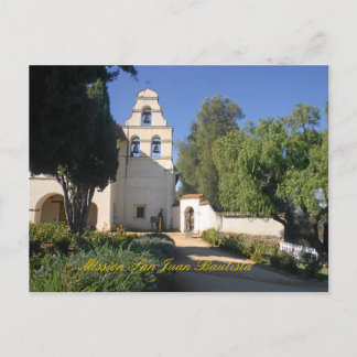 Mission San Juan Bautista Postcard