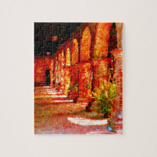 Mission San Juan Capistrano California Abstract Jigsaw Puzzle