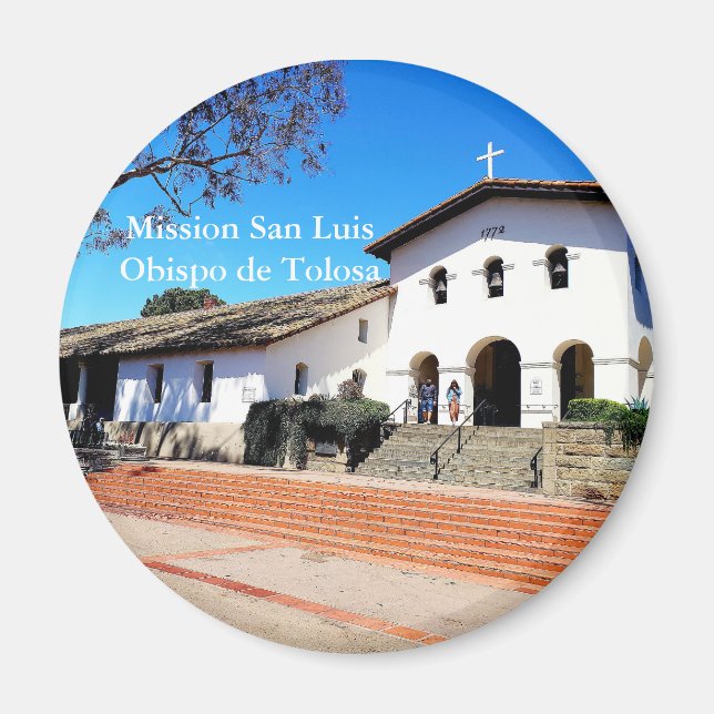 Mission San Luis Obispo de Tolosa Magnet (Front)