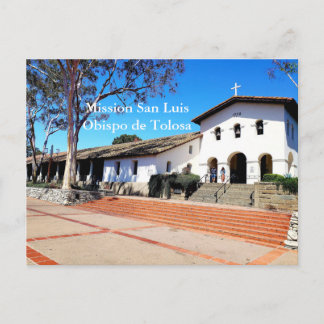 Mission San Luis Obispo de Tolosa Postcard