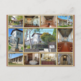 Mission San Luis Obispo Postcard