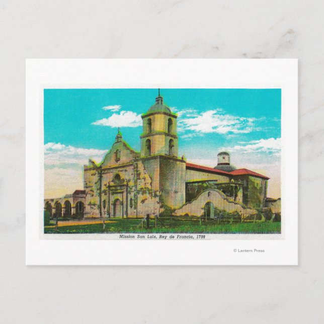 Mission San Luis, Rey de FranciaOceanside, CA Postcard (Front)