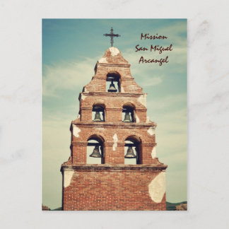 Mission San Miguel Arcangel Postcard