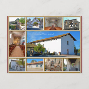 Mission San Miguel Postcard