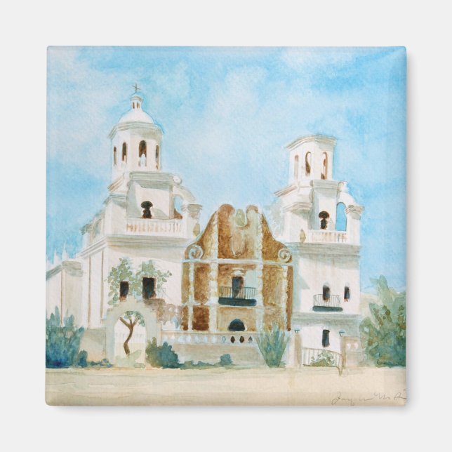 Mission San Xavier del Bac Magnet (Front)