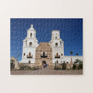 Mission San Xavier Del Bac, Tucson AZ Jigsaw Puzzle