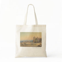 Mission Santa Barbara, 19th century Tote Bag