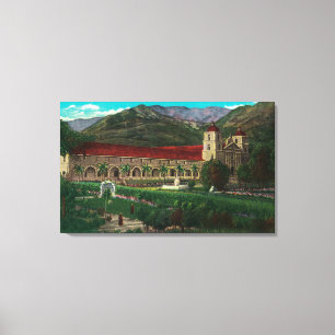 Mission Santa Barbara Canvas Print