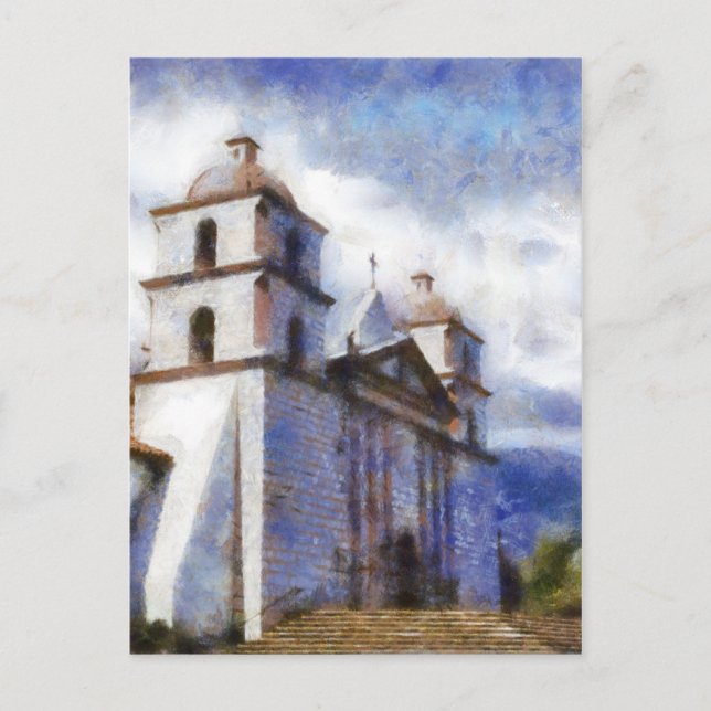 Mission Santa Barbara Postcard (Front)