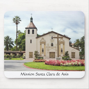 Mission Santa Clara de Asis Mouse Mat