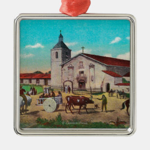 Mission Santa Clara de AsisSanta Clara, CA Metal Tree Decoration