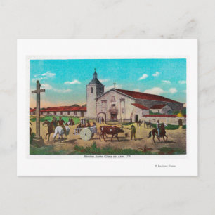Mission Santa Clara de AsisSanta Clara, CA Postcard