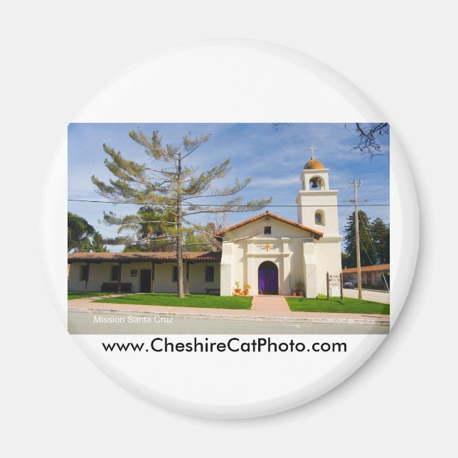 Mission Santa Cruz California Products Magnet (Front)