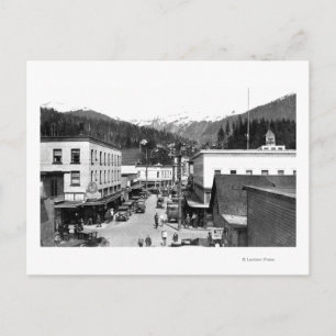 Mission Street from Steamers Bridge in Postcard