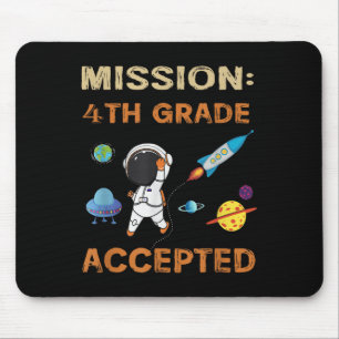 Mission Third 4th Grade Accepted Astronaut Back To Mouse Mat