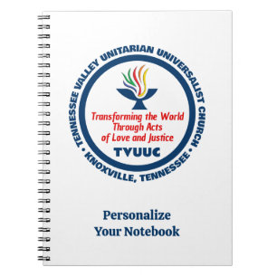 Mission - Transform World - Love and Justice Notebook