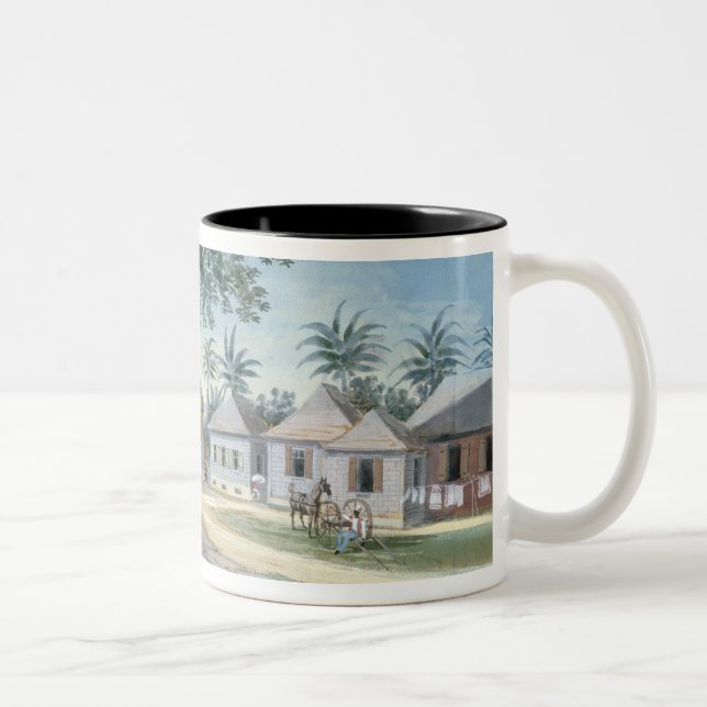 Missionary Buildings, St. Johns, Antigua (w/c and Two-Tone Coffee Mug (Right)