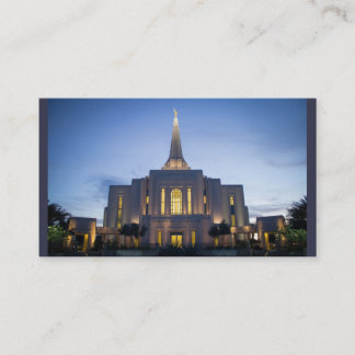 Missionary Contact Card
